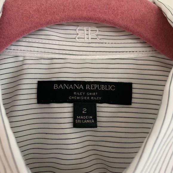 Banana Republic Tuxedo Style Shirt - Picture 2 of 4